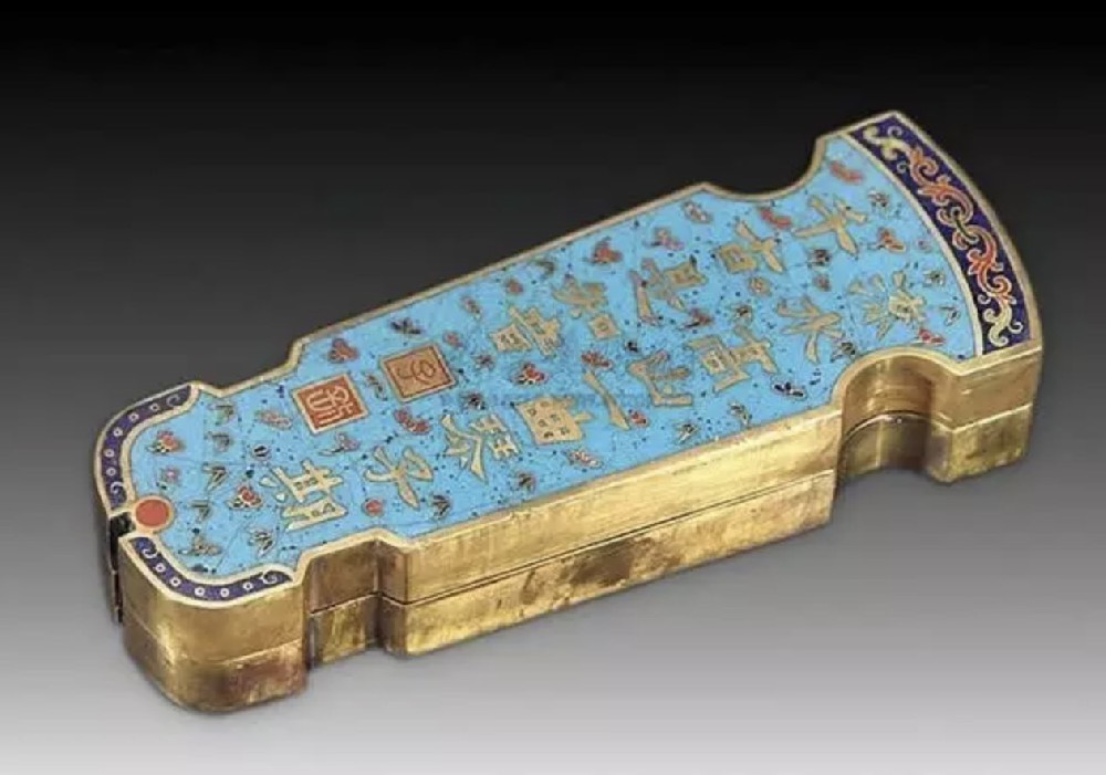 文房雅趣：小巧精致的墨盒